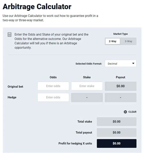 pinnacle arbitrage calculator|pinnacle bet calculator.